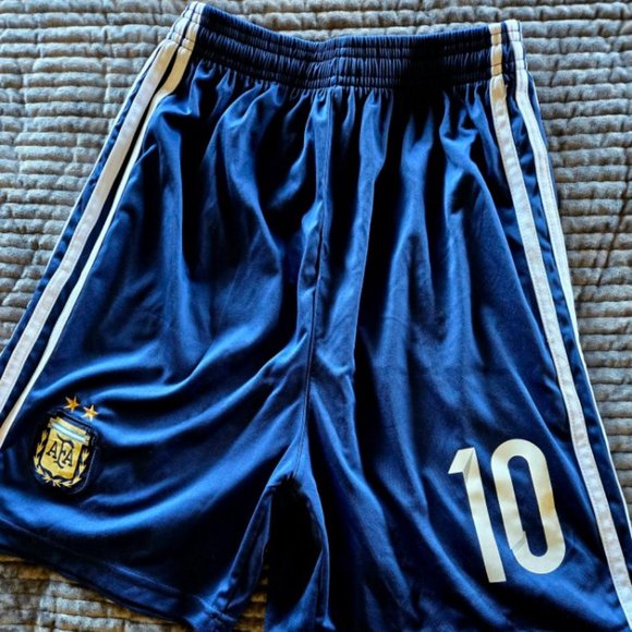 Argentina Messi National Football Team Shorts - Picture 1 of 3